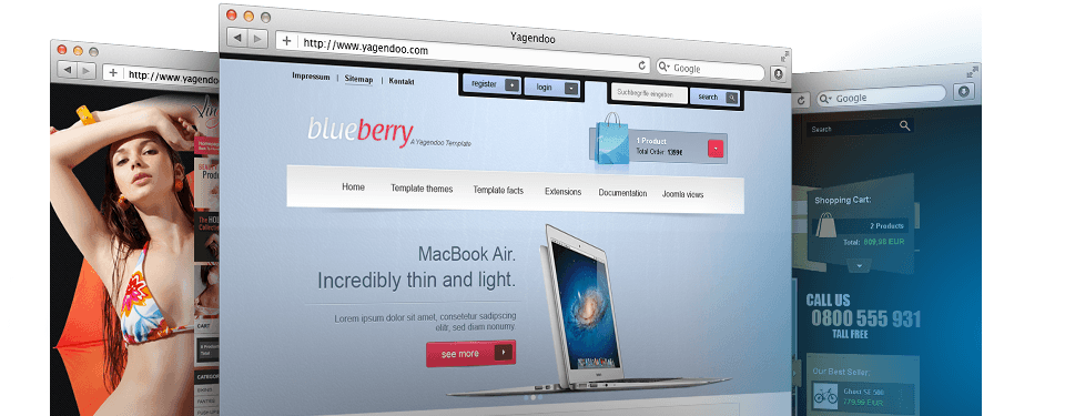 Webdesign for Joomla!