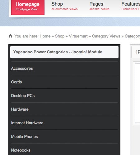 Blueberry – Joomla! Template | Demo-Pakete und Yagendoo Joomla! Module enthalten