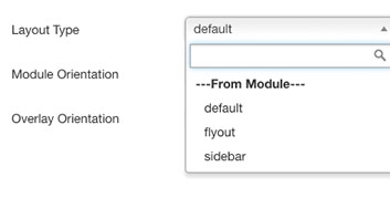 Parameters - Layout Type