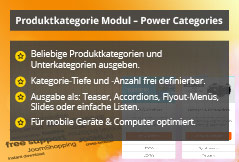 Power Categories – Joomla! Modul