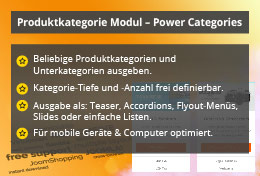 Power Categories – Joomla! Modul