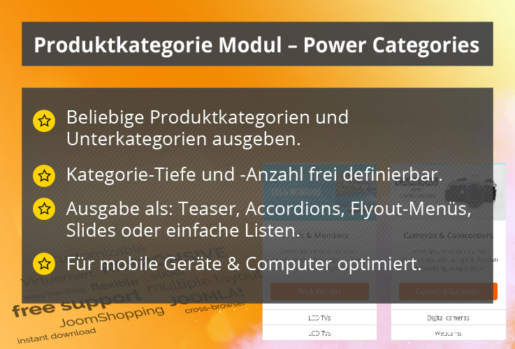 Power Categories – Joomla! Modul