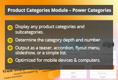 Power Categories - Joomla! Module