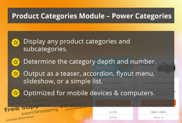 Power Categories - Joomla! Module