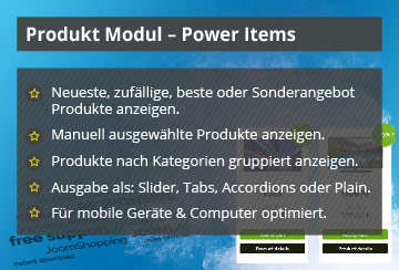 Power Items – Joomla! Modul