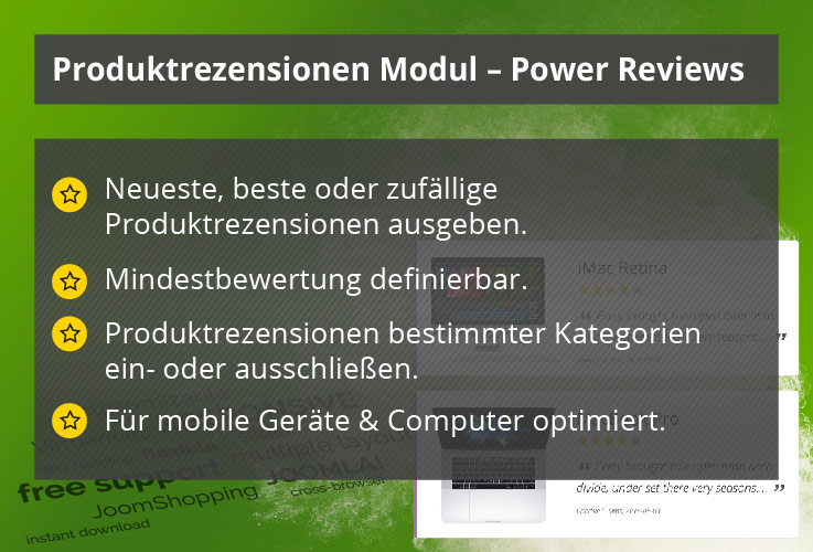 Power Reviews – Joomla! Modul