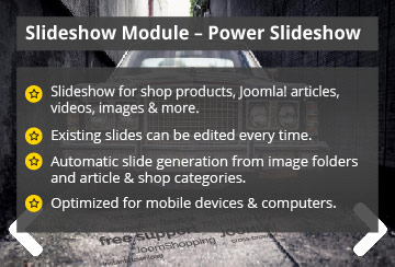 Power Slideshow - Joomla! Module