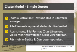 Simple Quotes – Joomla! Modul