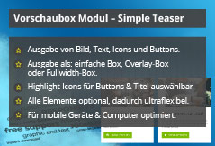 Simple Teaser – Joomla! Modul